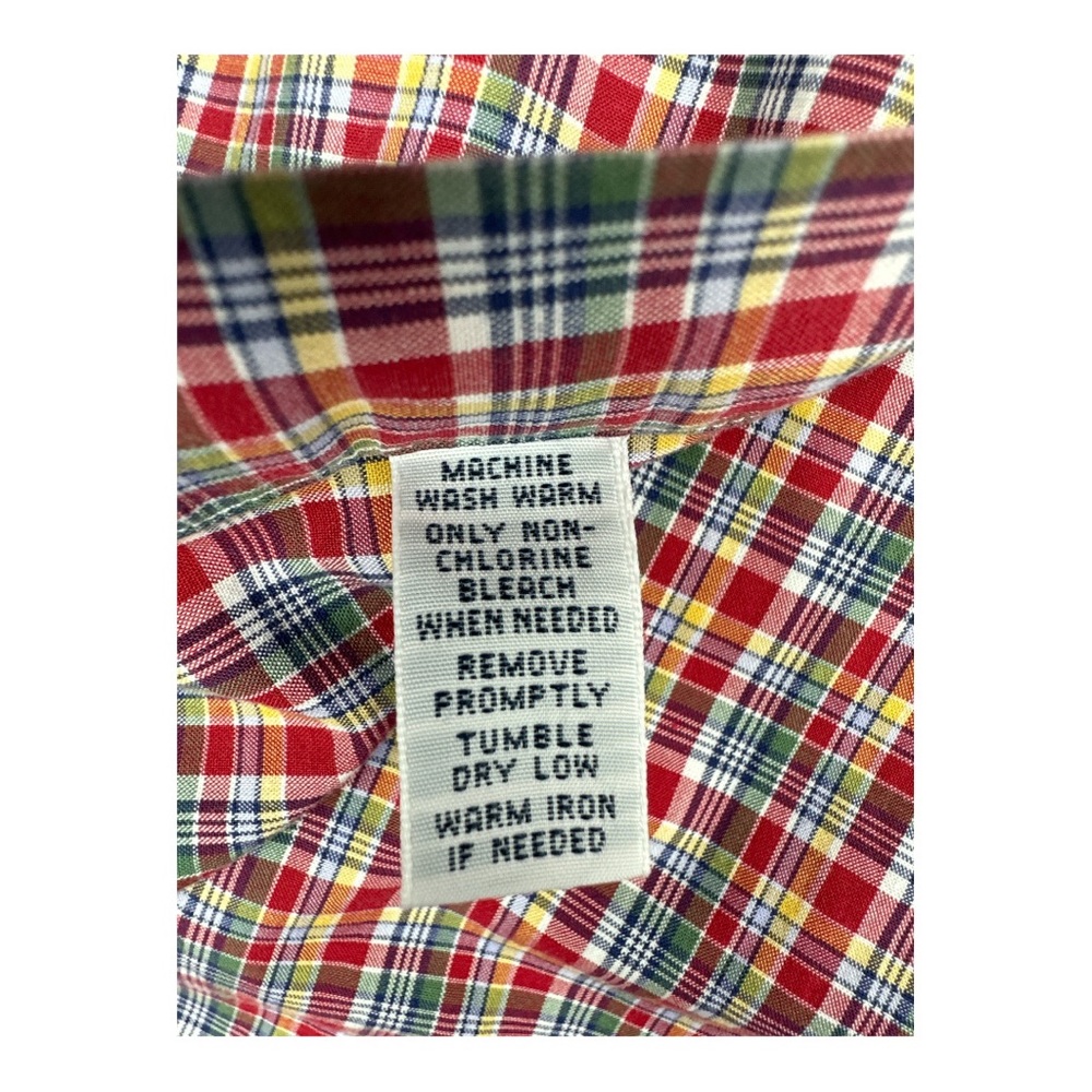 Polo Ralph Lauren Custom Fit Men’s Size L Button Down Plaid Long Sleeve - Picture 9 of 10